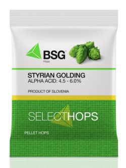 Styrian Golding (SL) Hops - Pellet - 1oz.