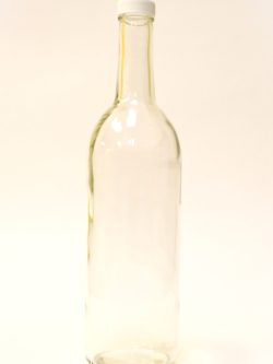 750ml Clear Screw Top Bottle