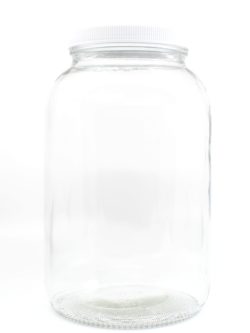 1 Gallon Clear Glass Wide Mouth Jar