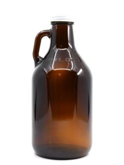 32 Ounce Amber Growler